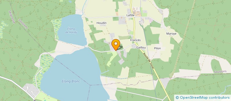 localisation de l'entreprise ROSCO  SOUSTONS