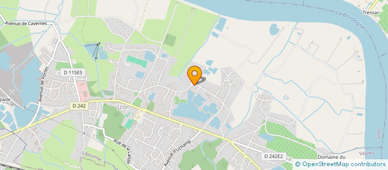 localisation de l'entreprise ROSCOFLIX  IZON