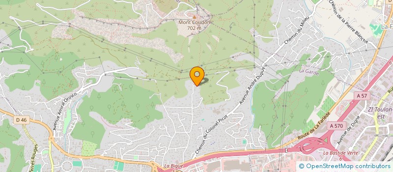 localisation de l'entreprise ROSDEL à LA VALETTE-DU-VAR