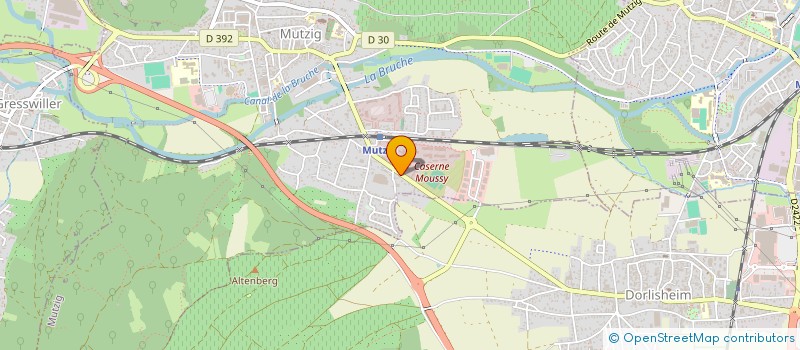 localisation de l'entreprise ROSE 2024  MUTZIG