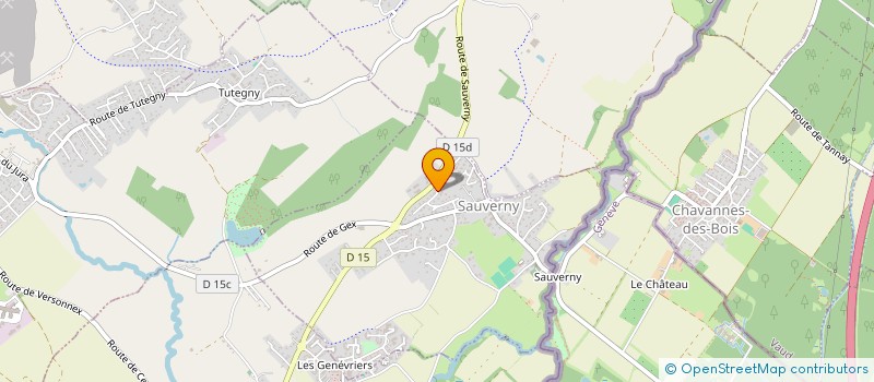 localisation de l'entreprise ROSE  SAUVERNY