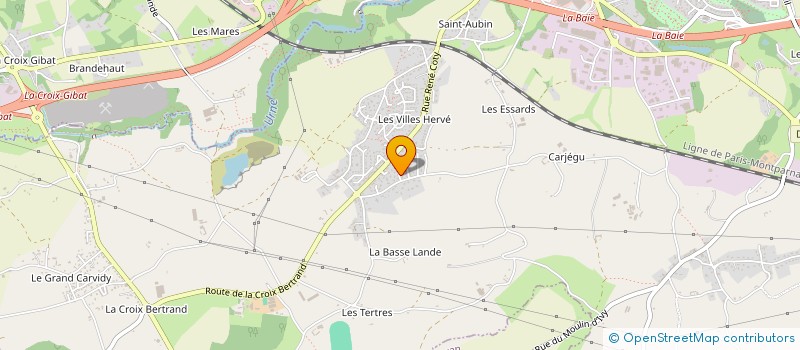 localisation de l'entreprise ROSE  YFFINIAC