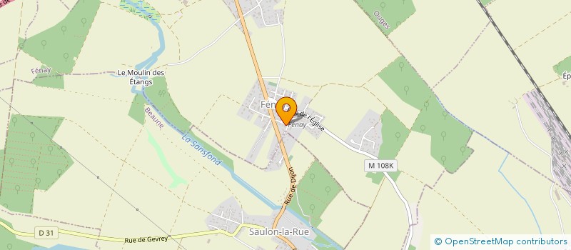 localisation de l'entreprise ROSE  FENAY