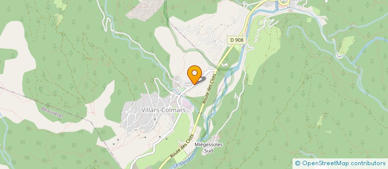 localisation de l'entreprise ROSE  VILLARS-COLMARS