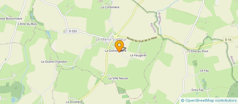 localisation de l'entreprise ROSE à LE MENIL-SCELLEUR