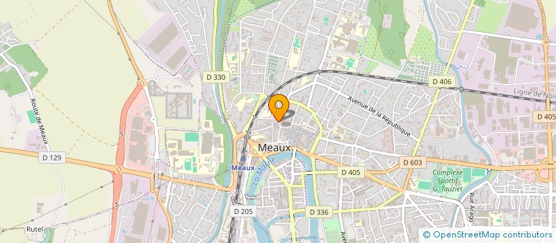 localisation de l'entreprise ROSE à MEAUX