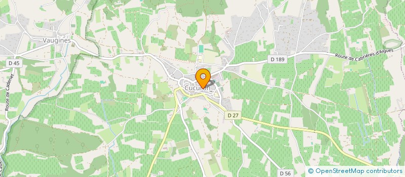 localisation de l'entreprise ROSE à CUCURON