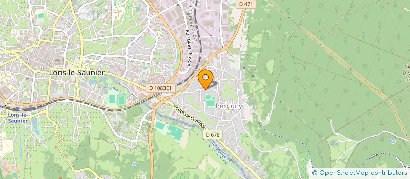 localisation de l'entreprise ROSE  PERRIGNY