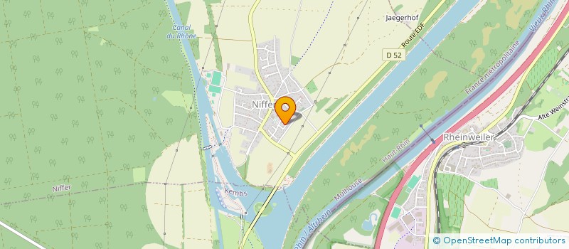 localisation de l'entreprise ROSE  NIFFER