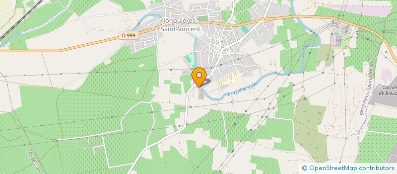 localisation de l'entreprise ROSE  JONQUIERES-SAINT-VINCENT