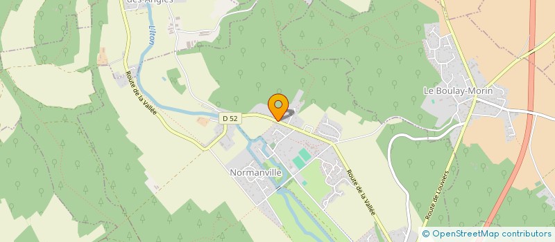 localisation de l'entreprise ROSE  NORMANVILLE