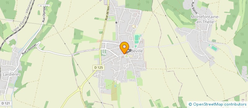 localisation de l'entreprise ROSE BLUE  ANDEVILLE