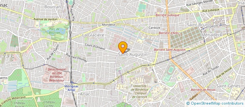 localisation de l'entreprise ROSE BONBON  BORDEAUX