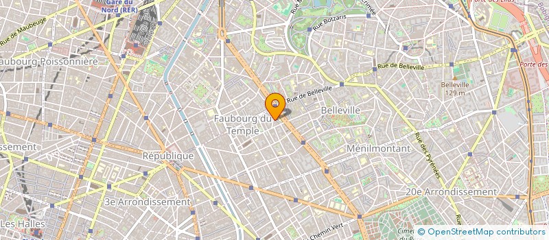 localisation de l'entreprise ROSE BOUCHERIE  PARIS