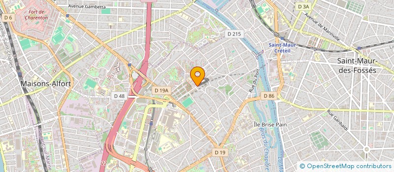 localisation de l'entreprise ROSE BOWL  CRETEIL