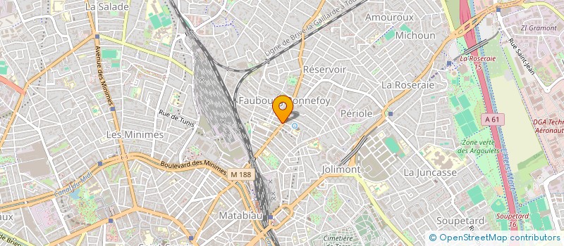 localisation de l'entreprise ROSE CAPITOULS à TOULOUSE