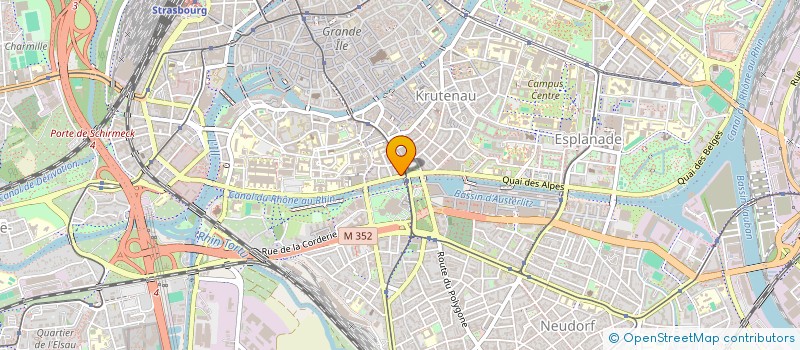 localisation de l'entreprise ROSE CARAMELLE à STRASBOURG