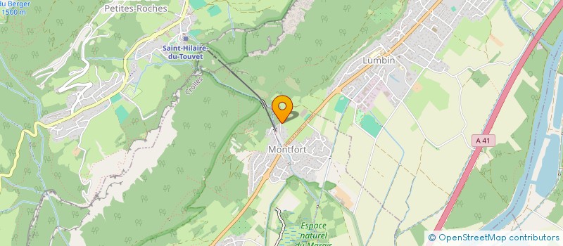 localisation de l'entreprise ROSE CERISE  LUMBIN