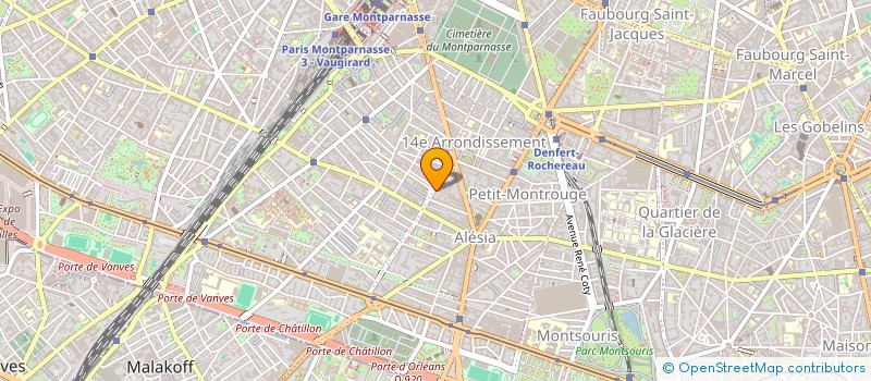 localisation de l'entreprise ROSE D'AUREA GUIDANCE CONSEILS  PARIS