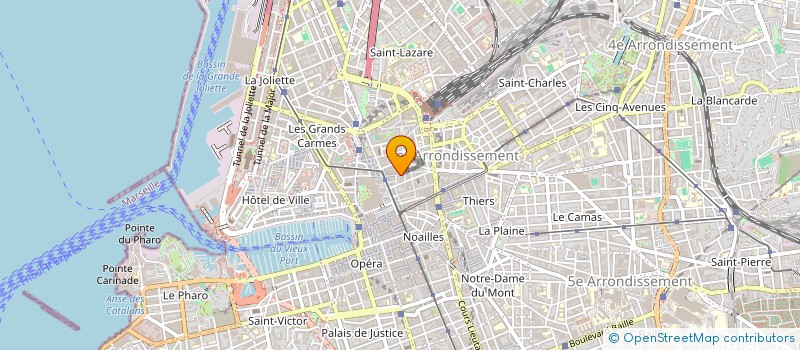 localisation de l'entreprise ROSE D'OR à MARSEILLE