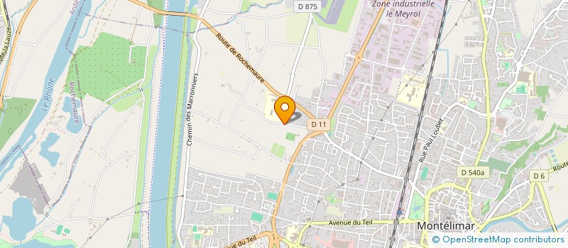 localisation de l'entreprise ROSE DE LIMA à MONTELIMAR