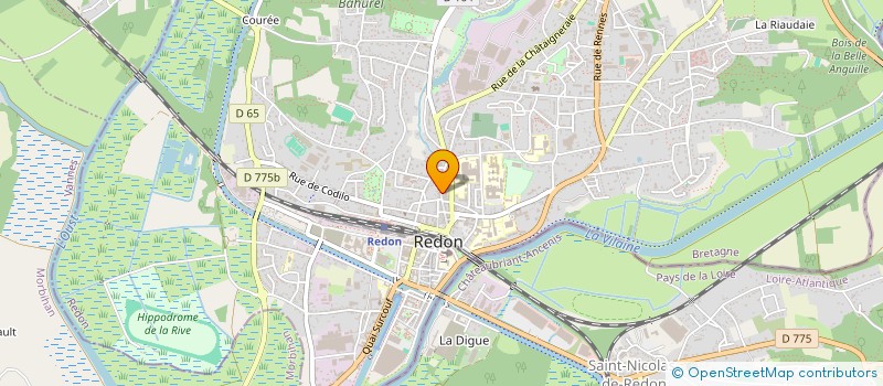 localisation de l'entreprise ROSE DES SABLES à REDON