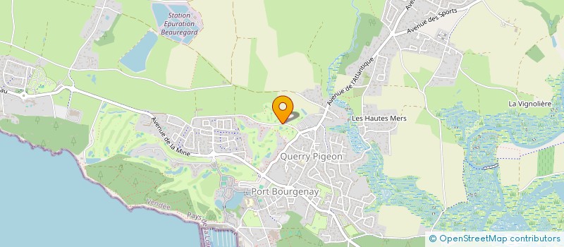 localisation de l'entreprise ROSE DES SABLES  TALMONT-SAINT-HILAIRE