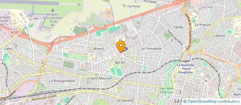 localisation de l'entreprise ROSE DES SABLES  LA ROCHELLE