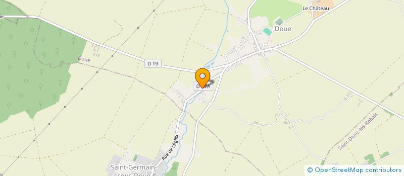 localisation de l'entreprise ROSE DES VENTS  DOUE