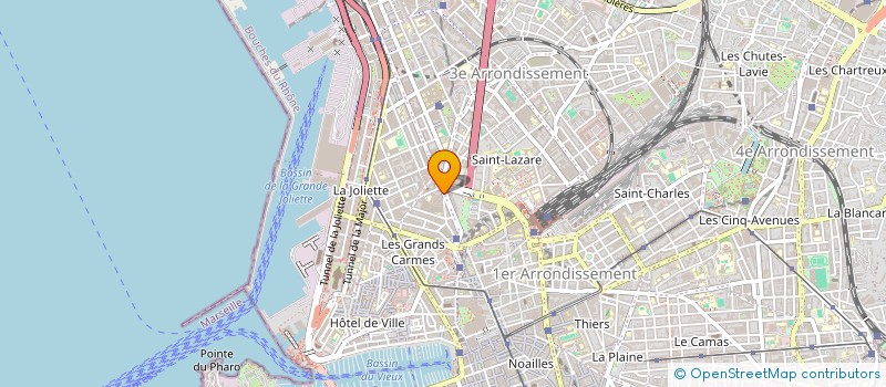 localisation de l'entreprise ROSE DIFFUSION à MARSEILLE