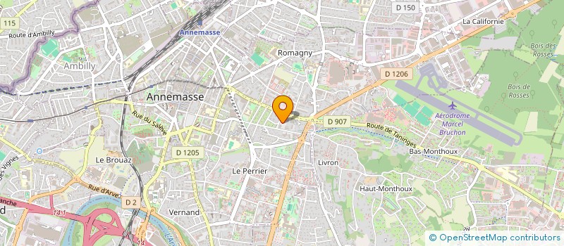 localisation de l'entreprise ROSE DIGITAL CONSULTING  ANNEMASSE