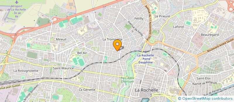 localisation de l'entreprise ROSE EDITIONS  LA ROCHELLE