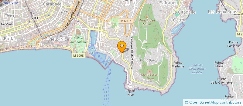localisation de l'entreprise ROSE EMILIA à NICE