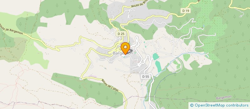 localisation de l'entreprise ROSE ESTATE  BARGEMON