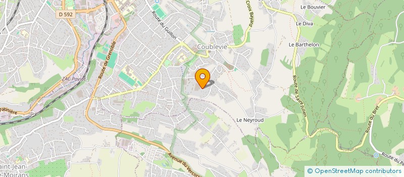 localisation de l'entreprise ROSE ET ARTHUR  VALENCE