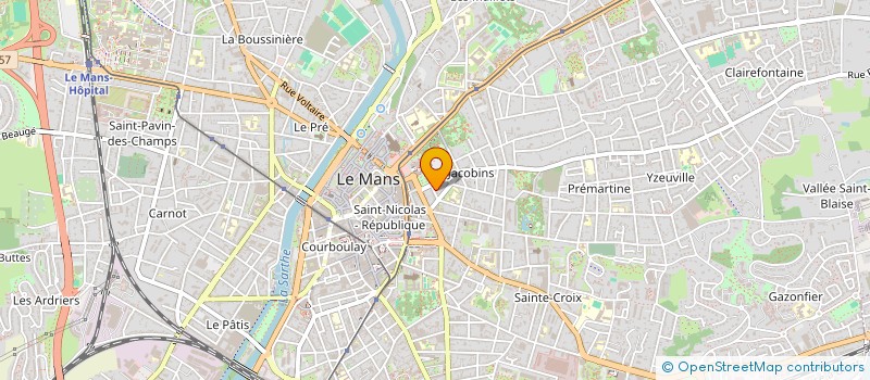 localisation de l'entreprise ROSE GARDEN  LE MANS