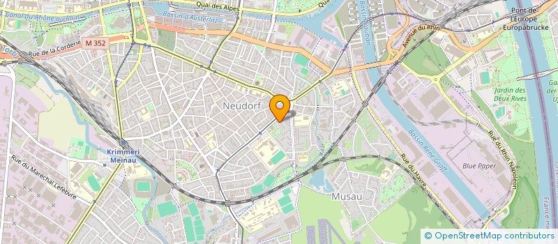 localisation de l'entreprise ROSE HOUSE  STRASBOURG