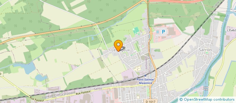 localisation de l'entreprise ROSE IMMO  LES AGEUX