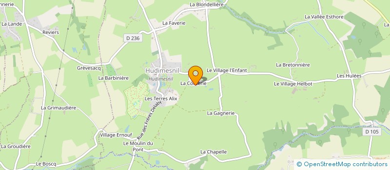 localisation de l'entreprise ROSE IMMO  HUDIMESNIL