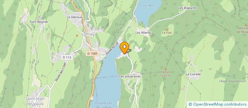 localisation de l'entreprise ROSE IMMOBILIER  LAFFREY