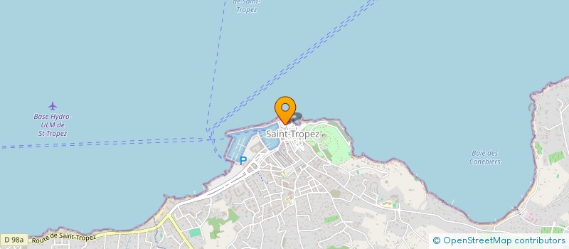 localisation de l'entreprise ROSE JUILLET FR à SAINT-TROPEZ