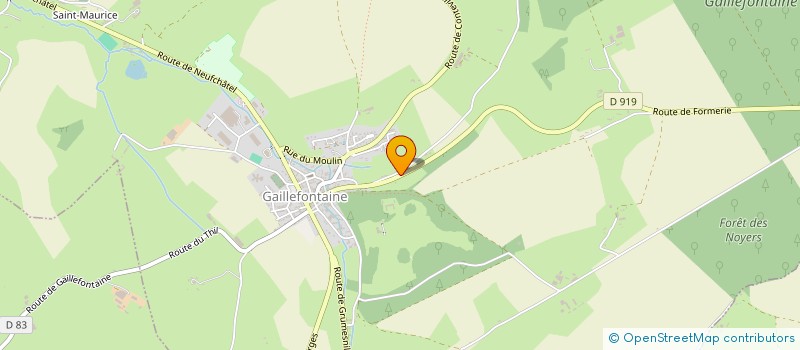 localisation de l'entreprise ROSE LOC'IMMO  GAILLEFONTAINE