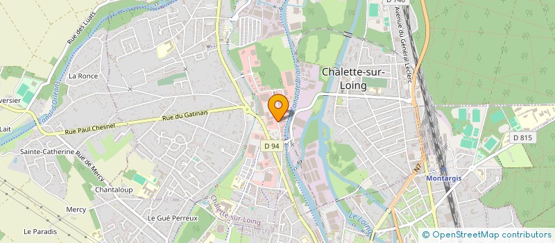 localisation de l'entreprise ROSE MOBILYA à CHALETTE-SUR-LOING