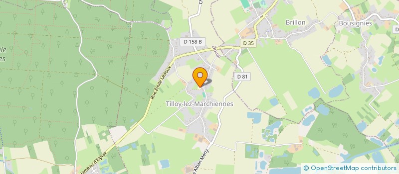 localisation de l'entreprise ROSE-NOISETTE à TILLOY-LEZ-MARCHIENNES