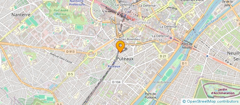 localisation de l'entreprise ROSE PIQUANTE à PUTEAUX