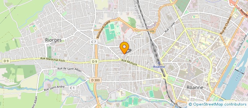 localisation de l'entreprise ROSE POMME à RIORGES