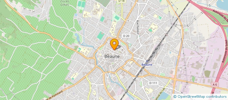 localisation de l'entreprise ROSE POUDREE  CHALON-SUR-SAONE