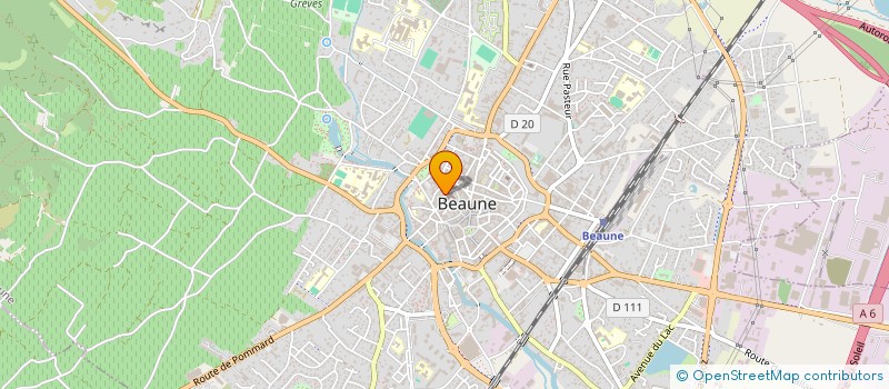 localisation de l'entreprise ROSE POURPRE à BEAUNE