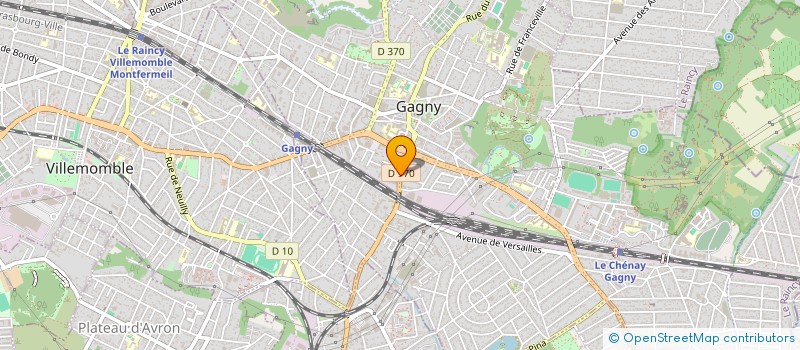 localisation de l'entreprise ROSE PROMOTION IMMOBILIERE  GAGNY