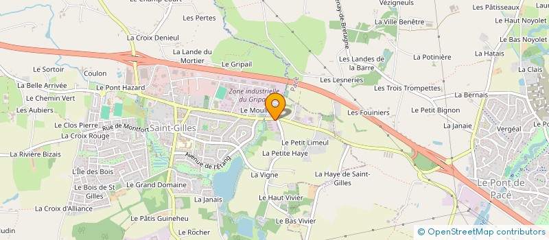 localisation de l'entreprise ROSE RAVALEMENT à SAINT-GILLES